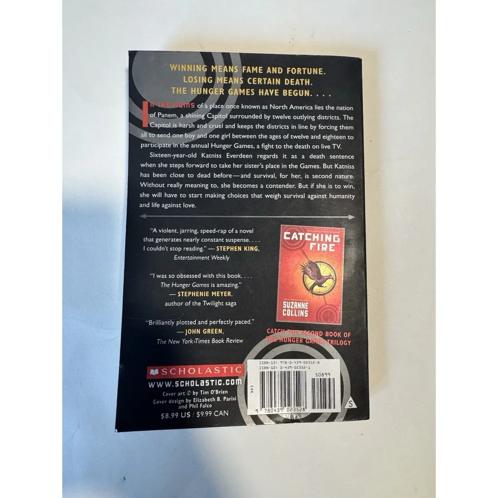Hunger Games Book Paperback